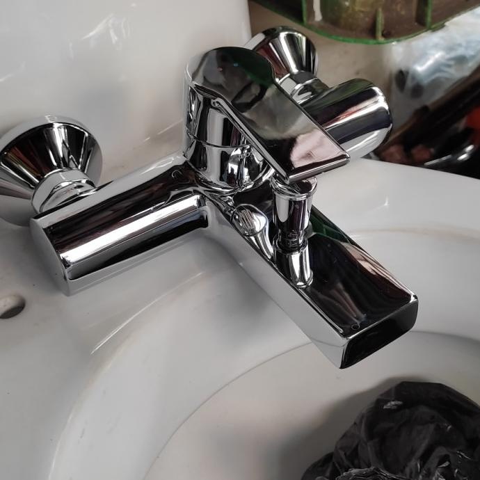 Kran Mixer Panas Dingin Toto Tx432Sj / Kran Dobel Panas Dingin Toto  Ready