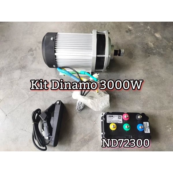 PAKET PENGGERAK MOBIL LISTRIK KECIL DINAMO BLDC BISA PILIH KONTROLLER