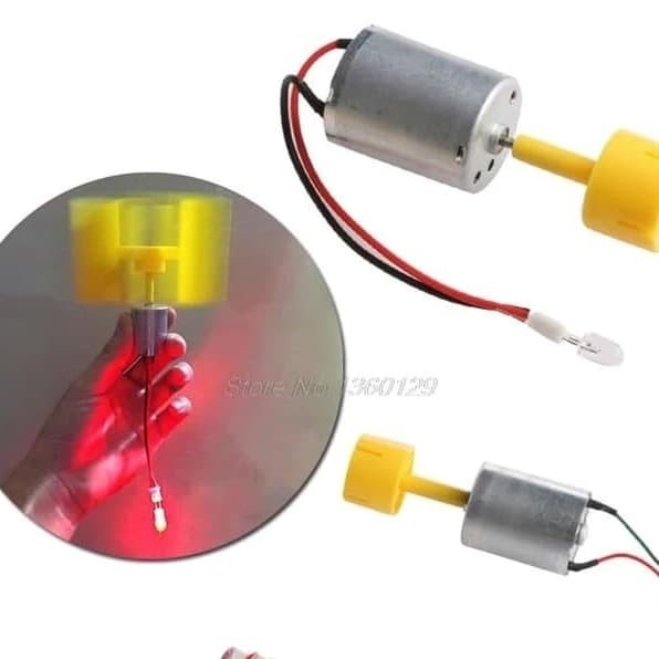 G2 DINAMO MOTOR GENERATOR TURBIN PEMBANGKIT LISTRIK DC MINI EDUKASI