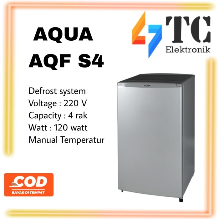 AQUA AQF-S4 KULKAS FREEZER - 4 RAK