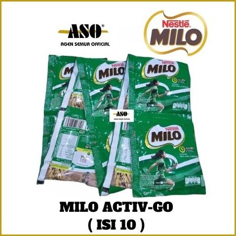 

MILO Activ-Go Susu Bubuk Sachet 22 gr RENCENG ( ISI 10 )