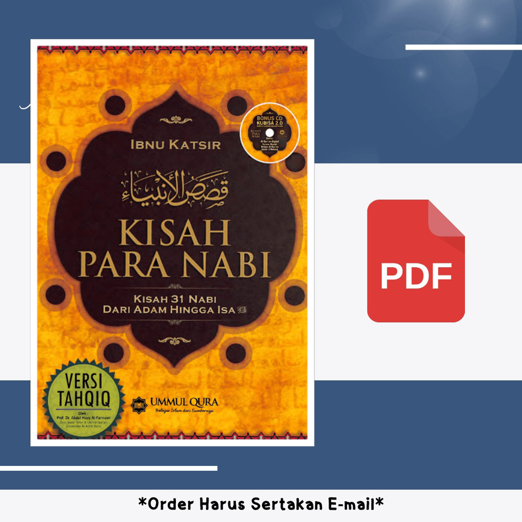 

147. KISAH PARA NABI KISAH 31 NABI DARI ADAM HINGGA LSA - [-]