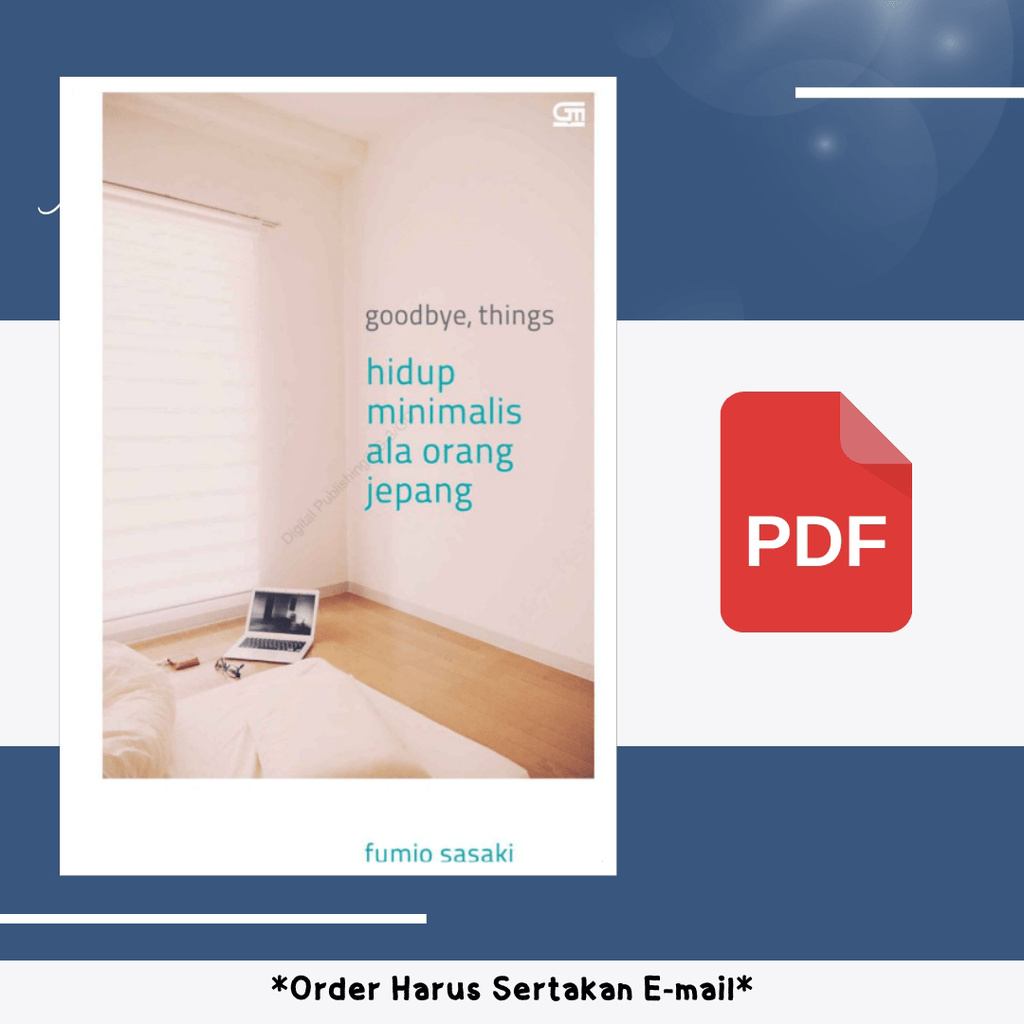 

422. GOODBYE THINGS HIDUP MINIMALIS ALA ORANG JEPANG - [-]