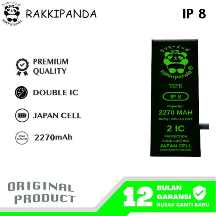 Terbaru Rakkipanda - Iphone 8 Batre Batrai Baterai