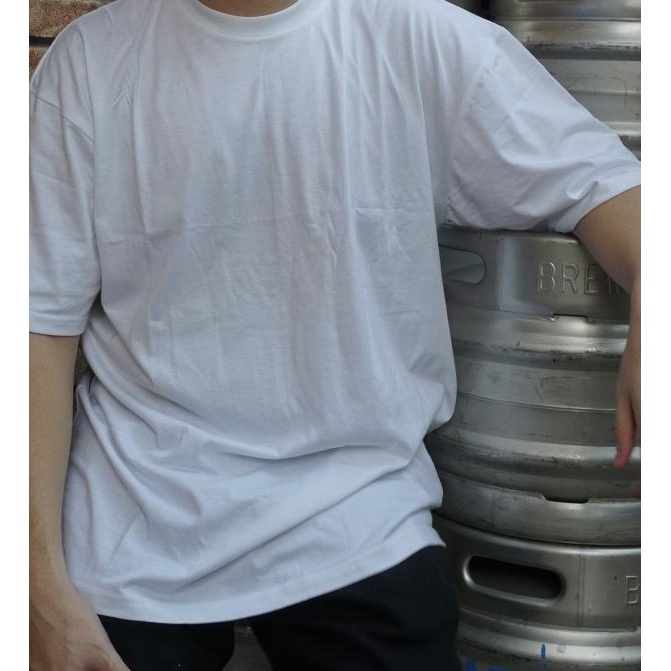 Kaos Polos Oversized / T-Shirt Oversize / Oversize Combed 24'S - White