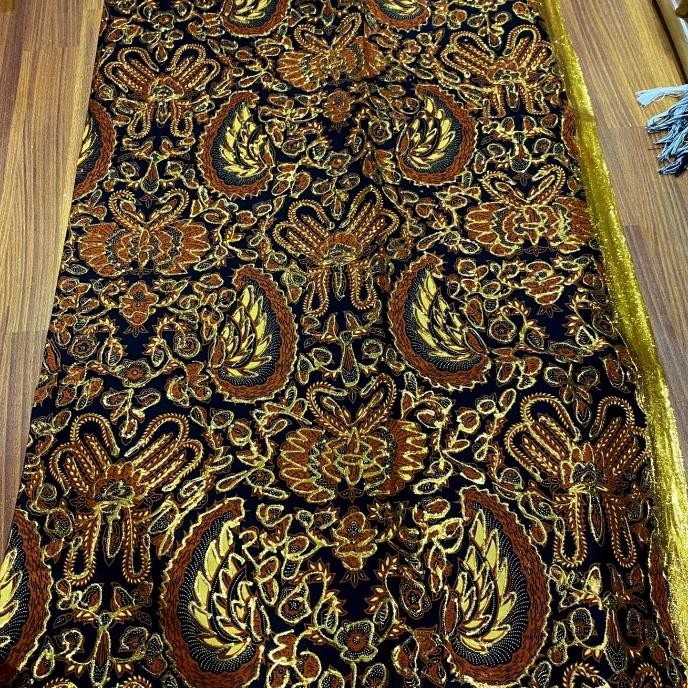 kain batik jarik prada emas bawahan pengantin  MS54