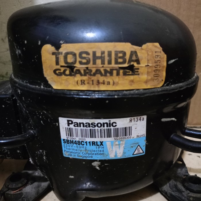 KOMPRESOR KULKAS BEKAS 2 PINTU. UK 1/6