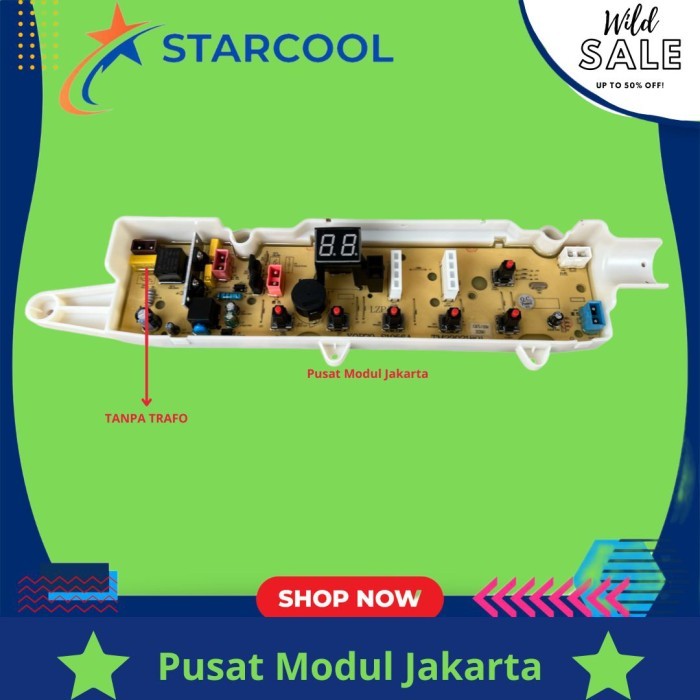 MODUL PCB MESIN CUCI SHARP ES-F950P-GY ORIGINAL