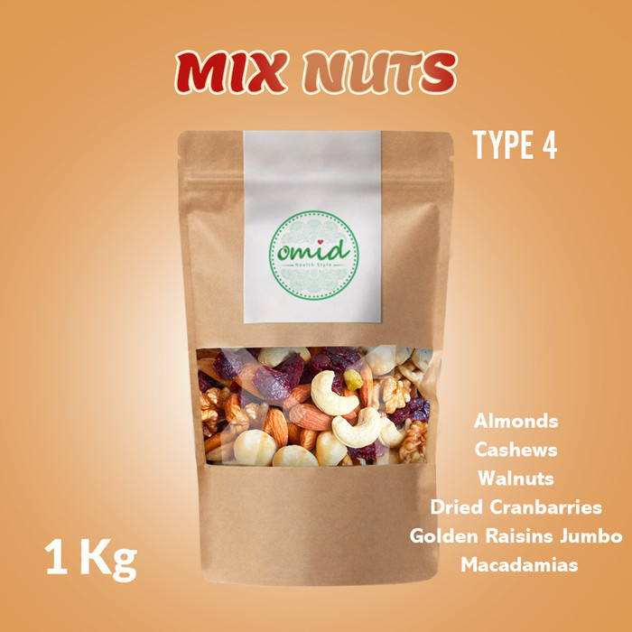 

Mix Nuts Type 4 / Kacang Campur 1KG