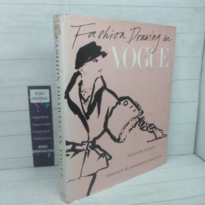 Fashion Drawing In Vogue William Packer Buku Hardcover