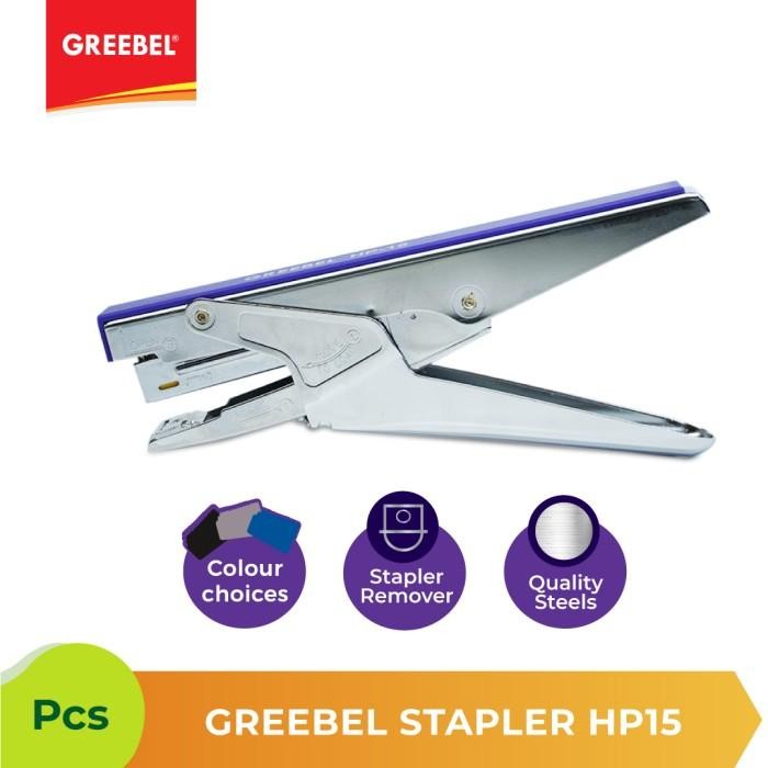 

Jepretan Kertas Steples Stepler Stapler Greebel Hp-15 Isi No.10