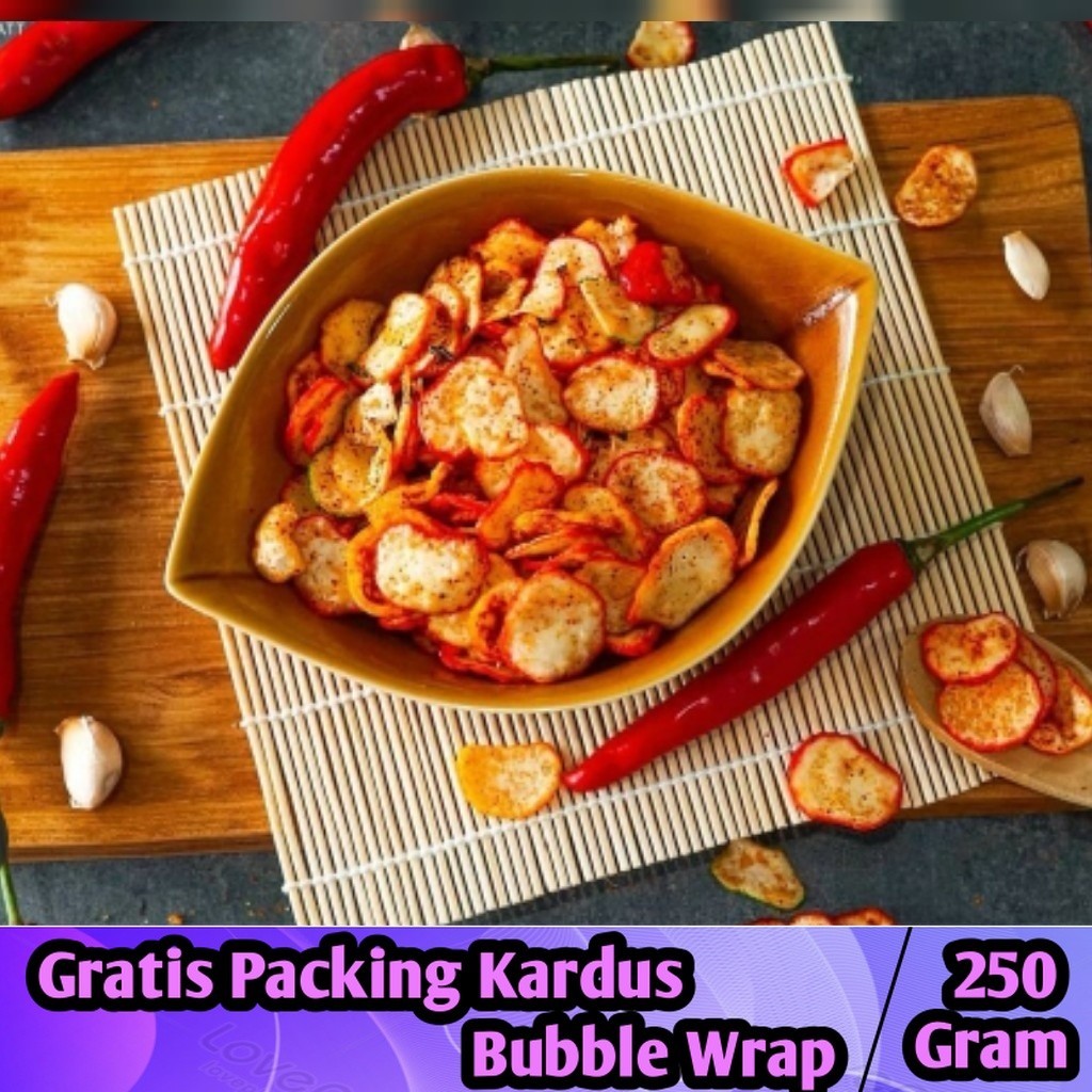 

Kerupuk Seblak CK 250gram Daun Jeruk - Iqorni Snack