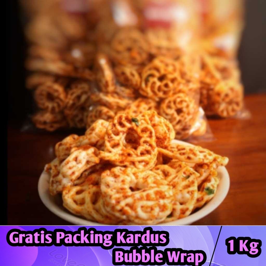 

[1Kg] Kerupuk Seblak Rafael Pedas / Seblak Kering Rafael Pedas - Iqorni Snack makanan ringan