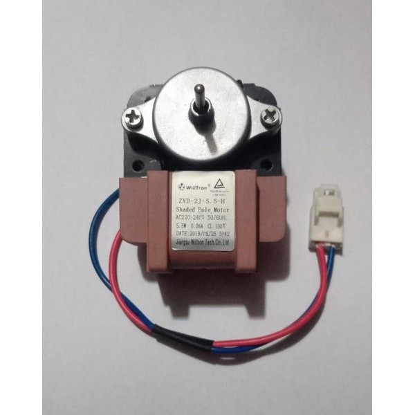 GE MOTOR FAN KIPAS EVAPORATOR KULKAS POLYTRON 2 PINTU BELLEZA WILLTRON