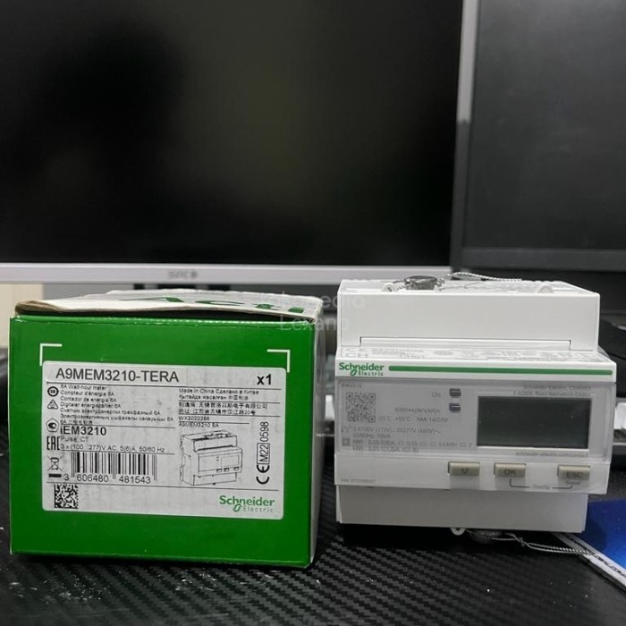 Kwh Meter Schneider 3210 Iem3210 3Phase 3210 + Tera A9Mem3210 Genuine