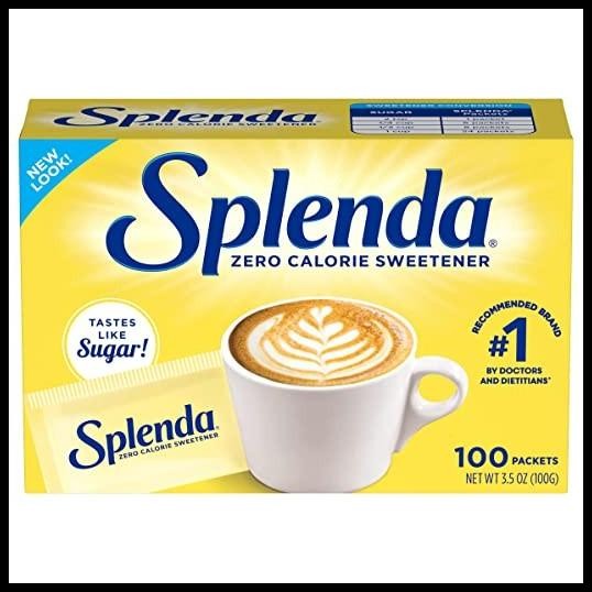 

Splenda No Calorie Sweetener Packets 100 Gram | Gula | Krimer | Kopi