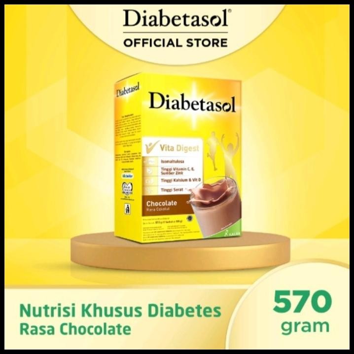 

Diabetasol Chocolate 570Gr