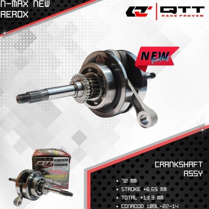 Sale Crankshaft Kruk As Qtt Aerox Nmax New Lexi Qtt Race Proven Stroke Up Termurah Terlaris