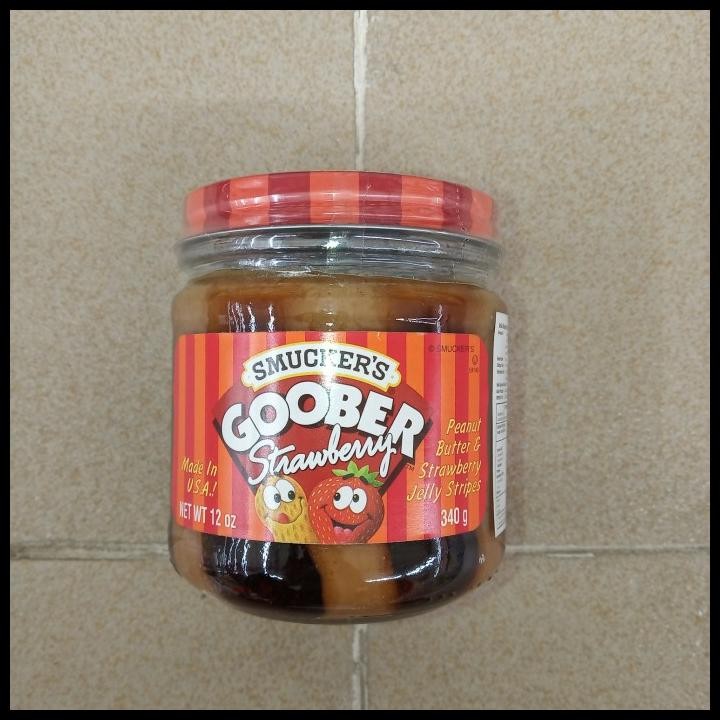 

Smuckers Jam Goober Strawberry 340Gr Selai