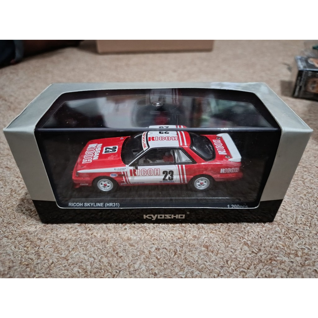 Minicar Kyosho Nissan Ricoh Skyline HR31