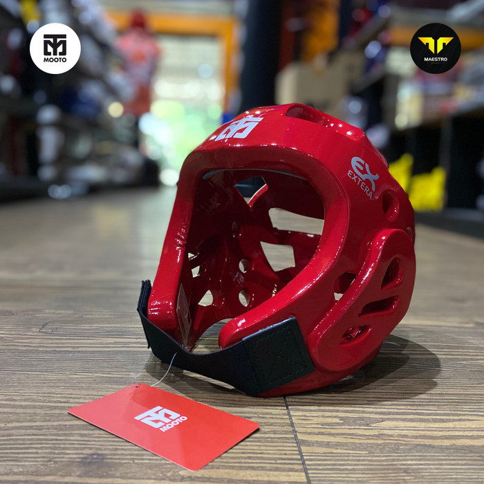 MOOTO EXTERA Taekwondo HEAD Gear - Pelindung Kepala Taekwondo