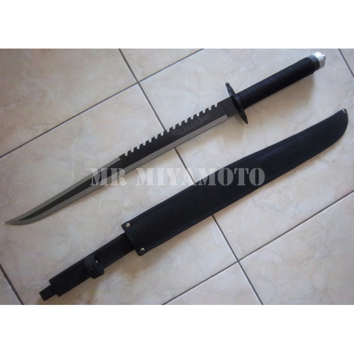 Pedang Parang Wakizashi Custom SAMURAI RAMBO