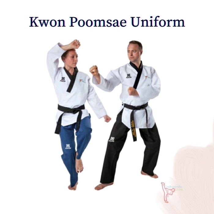 Dobok Poomsae Taekwondo Putra - Kwon Poomsae Uniform Male Senior