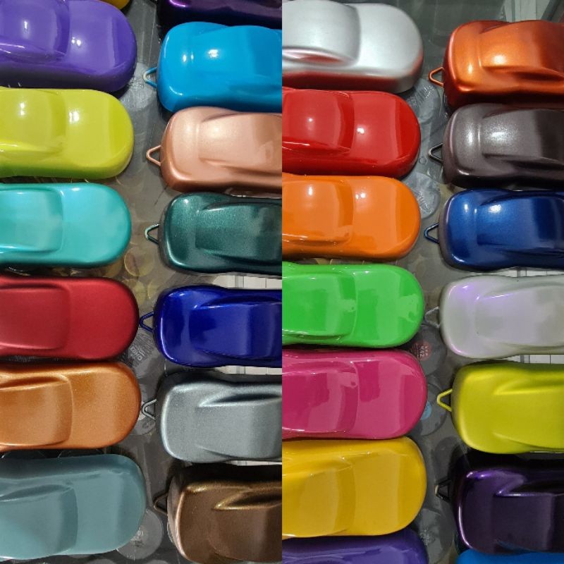 PRODUK TERBARU- Cat Oplos P.U 1/4 KG. Semua Warna Cat Mobil Motor P.U.