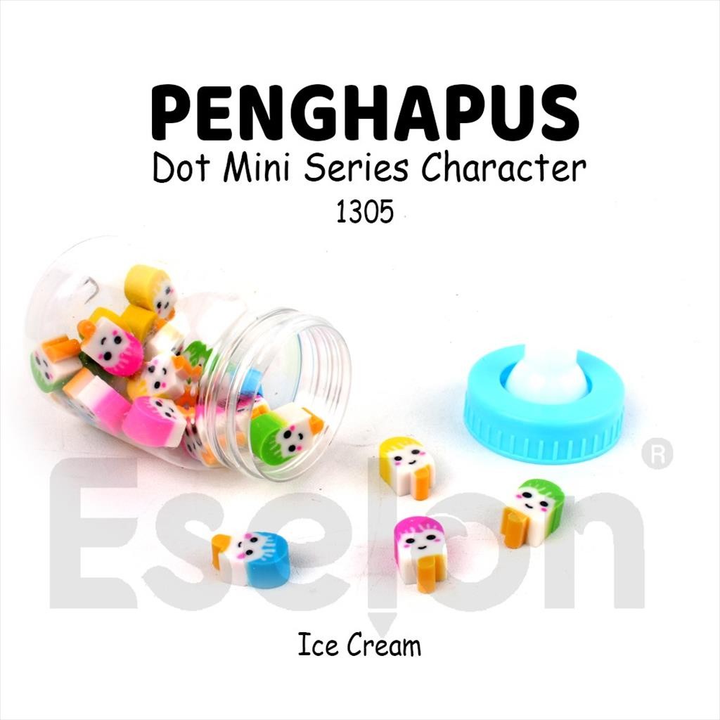 

Penghapus Mini Toples Dot 1305 Penghapus Bentuk isi 20 pcs Mini