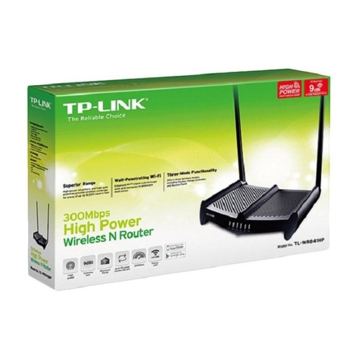 PROMO TP-Link TL-WR841HP 300Mbps High Power WiFi Router N300 IPv6 IPTV Ruter Access Ponint WPA