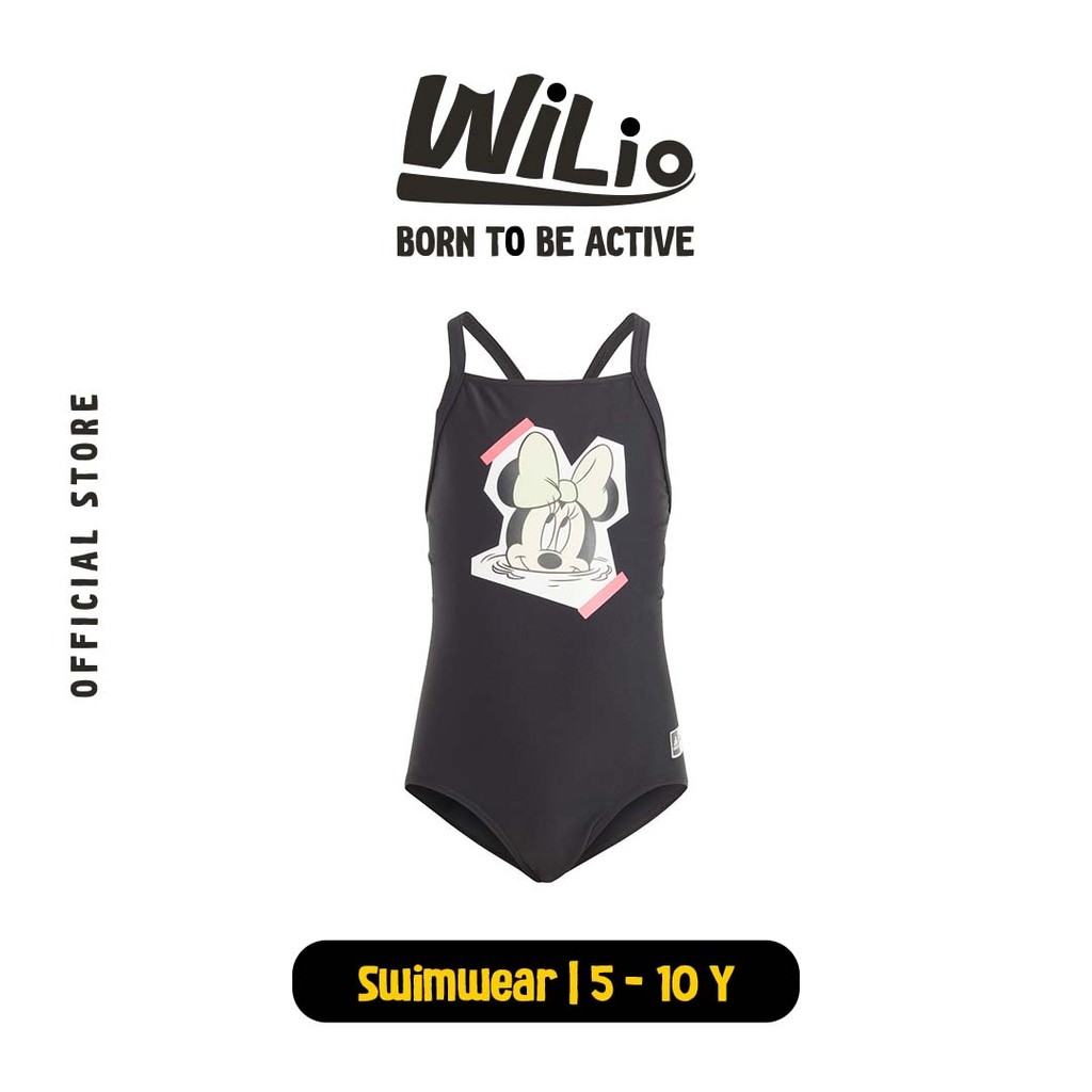 ADIDAS Dy Min Suit IT8626 - Baju Renang Anak (Hitam)