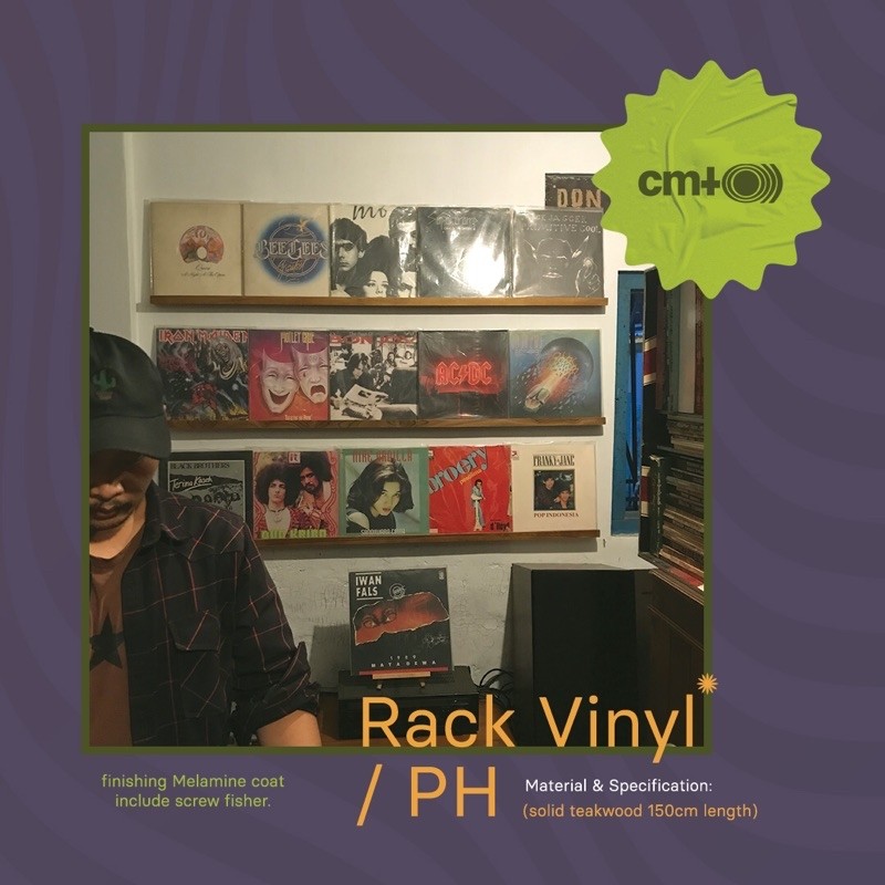 RAK GANTUNG KAYU JATI UNTUK FOTO, BUKU, LUKISAN DAN CD