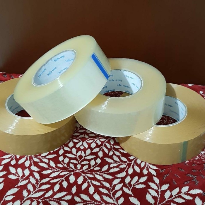 

KHUSUS GOSEND! LAKBAN JUMBO 300MTER 1DUSBENING/COKLAT INDOTAPE TAS DAIMARU GOJEK/GRAB
