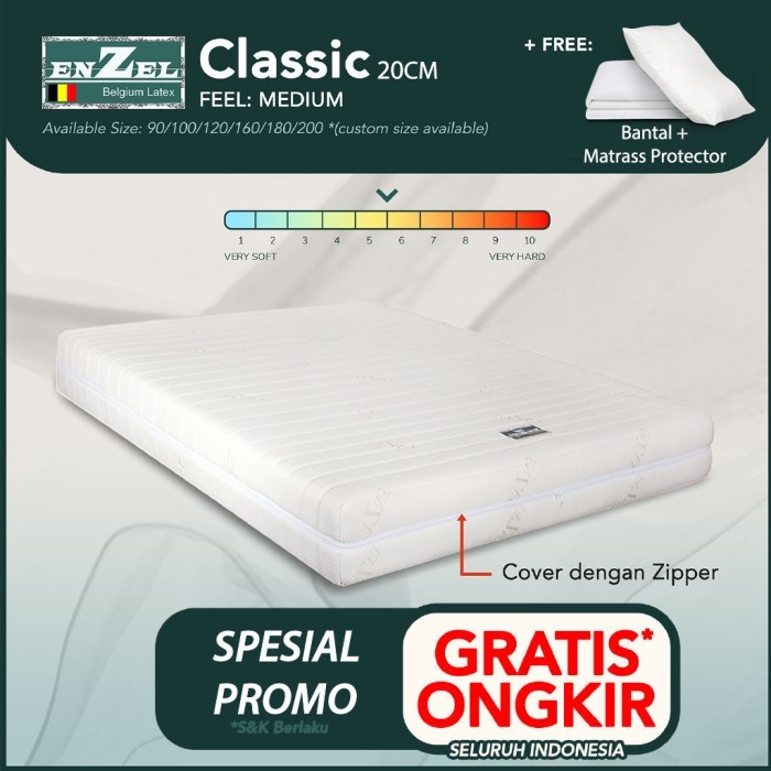 Kasur Latex Enzel Classic Uk 160x200