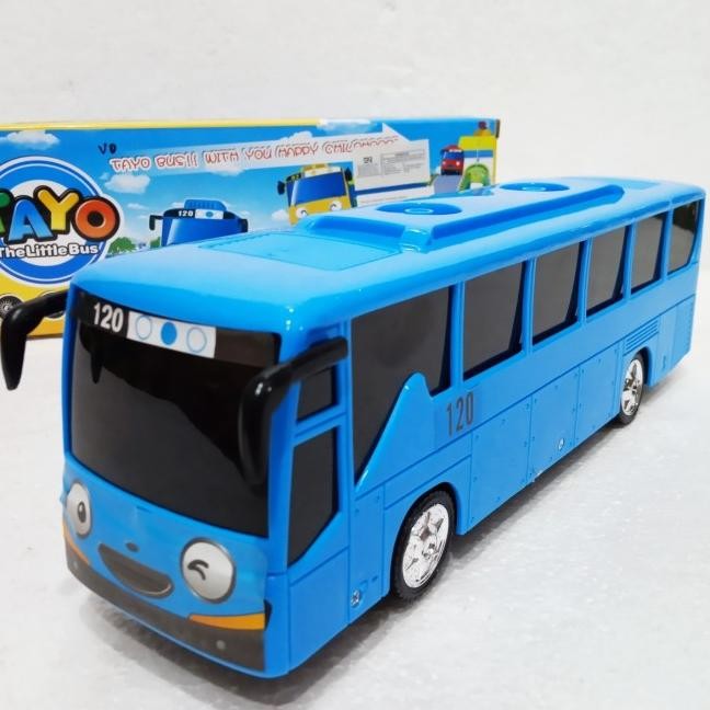 Mainan Anak Bis Tayo Baterai Jalan Lampu Suara