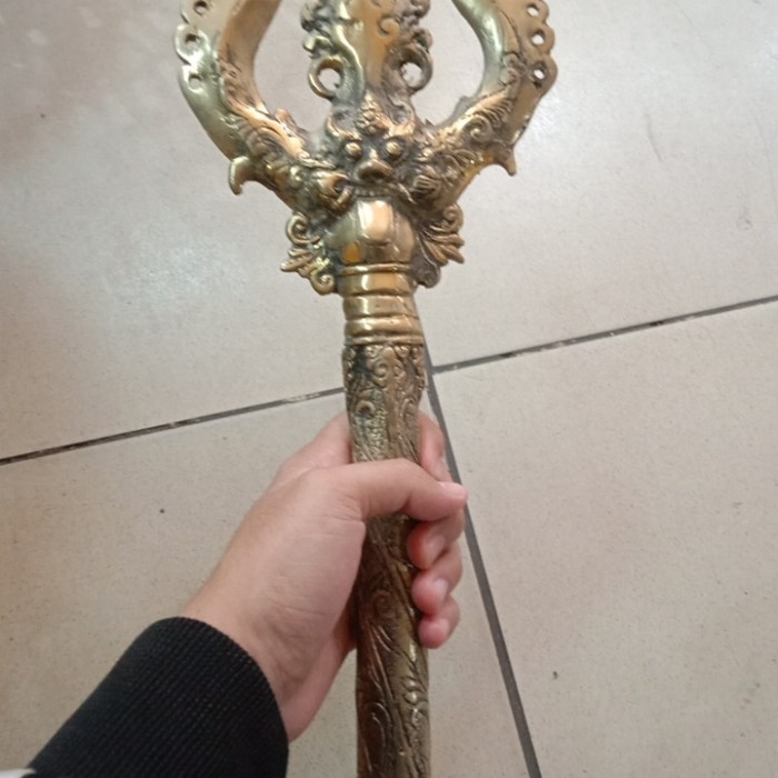 pusaka trisula antik