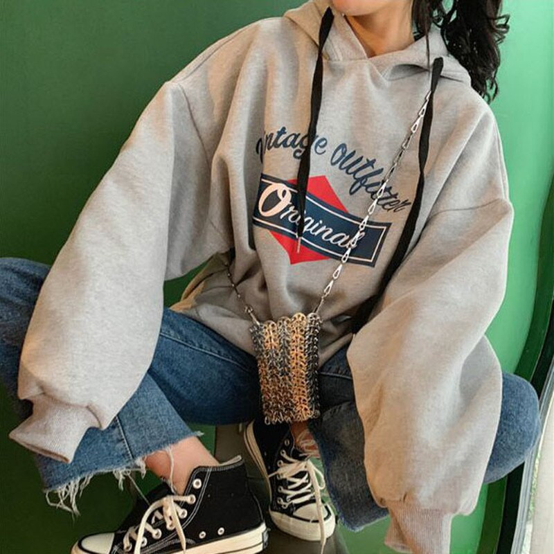 Epix Apparel Jaket Hoodie VINTAGE OUTLITER Sablon Jumbo Bigsize Jacket Fleece Korean Style Wanita Pr