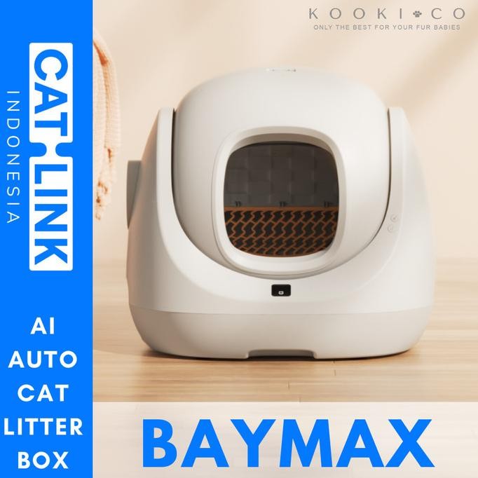 CATLINK - Automatic Cat Litter Box Scooper SE BAYMAX / Toilet Kucing Otomatis / Toilet Kucing