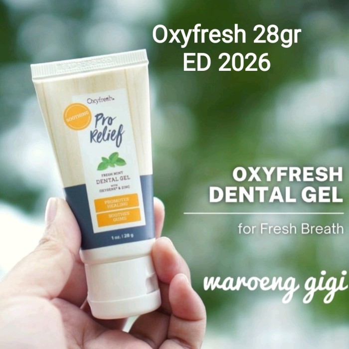 TERLARIS Oxyfresh Dental Gel 1oz 28gr Oxyfresh Pro Relief