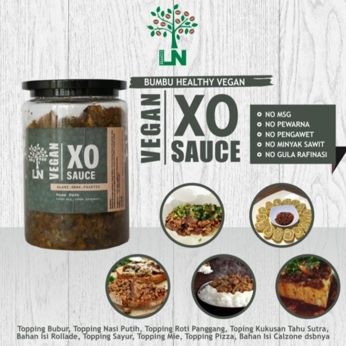 

Premium Vegan XO Sauce / bumbu XO Vegan Praktis 200 gr KGS