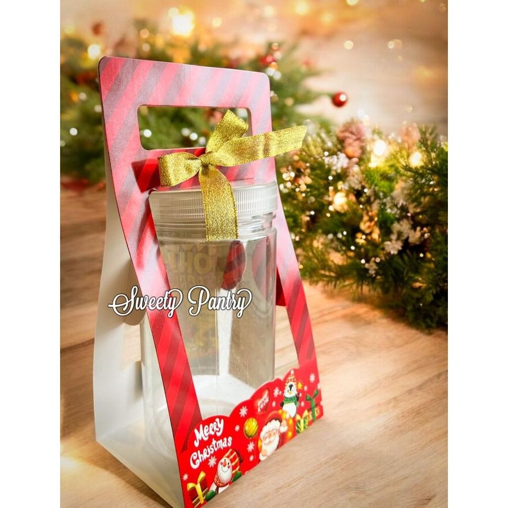 

VIRAL Box hampers natal kotak packaging Sleeve Christmas TT60