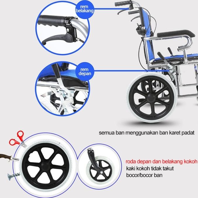 Kursi roda listrik cerdas/Kursi roda lansia/kursi roda elektrik