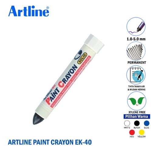 

Produk Ready PAINT CRAYON ARTLINE SOLID MARKER EK-40 - Putih