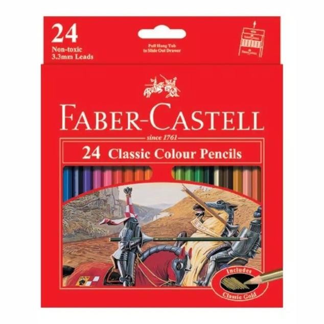 

Sil Warna 24 Faber Castell / Classic Colour 24 Warna Faber Castell