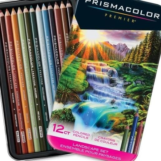 

Prismacolor Preer 12 Colored Cil Sets - Landscape Set