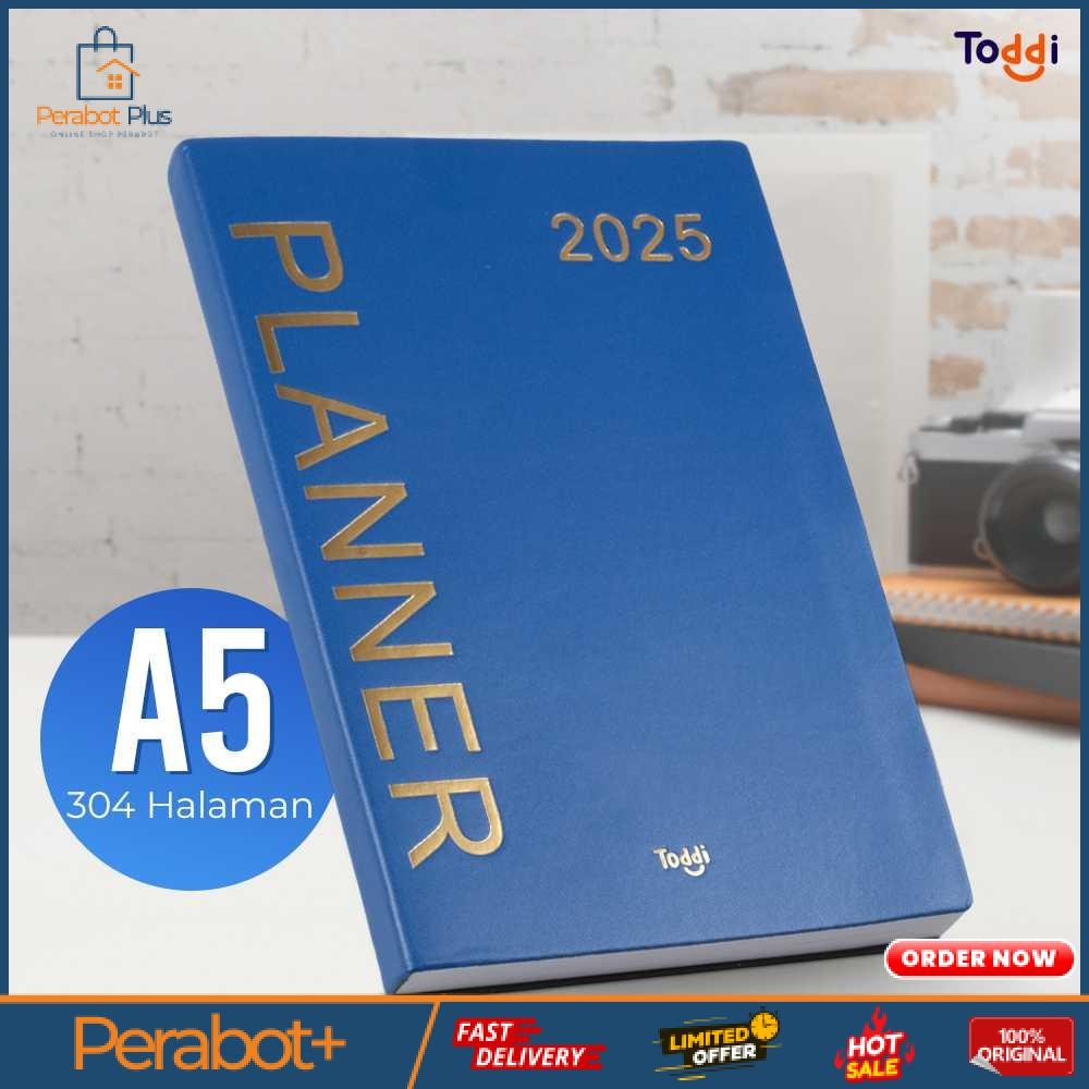 

Buku Agenda Softcover Monthly Planner Notebook A5 304 Halaman - TD-2025