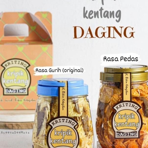 

Kriting Homemade (Kripik Kentang Daging)