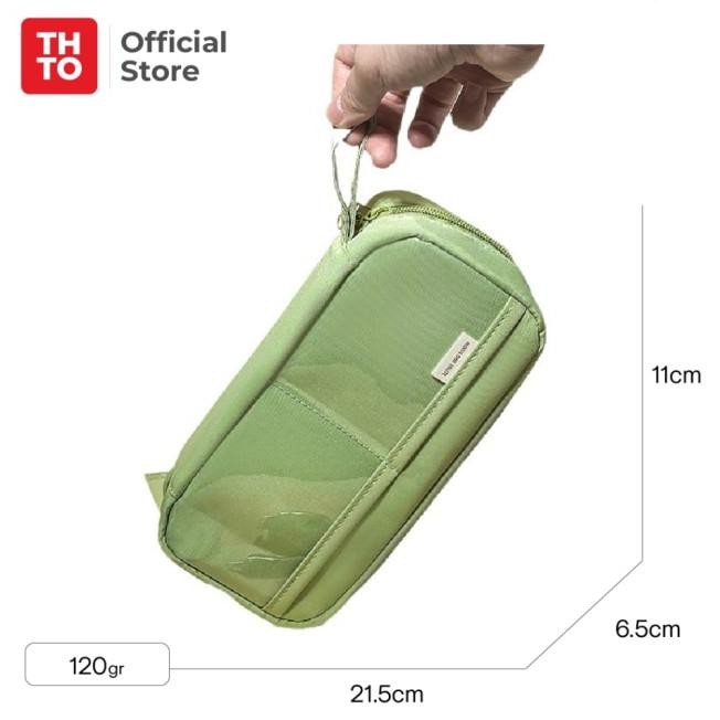 

Thto Tas Tempat Sil Case Pouch Transparan Kapasitas Besar A079