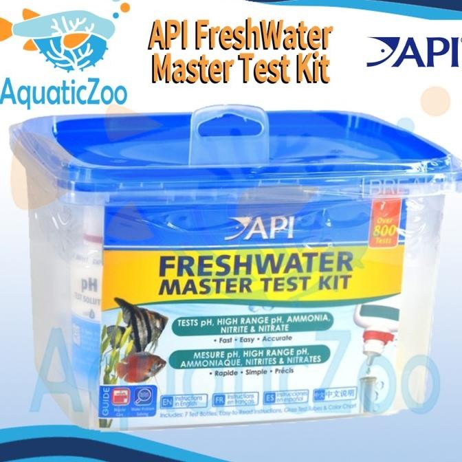 API Freshwater Master Test Kit Fresh Water Test Kit Pengukur Parameter