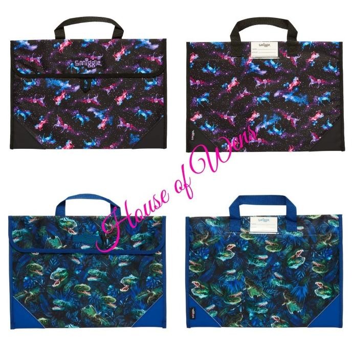 

TERMURAH - SMIGGLE GALAXY BOOK BAG ORIGINAL - TAS MAP TAS BUKU GAMBAR